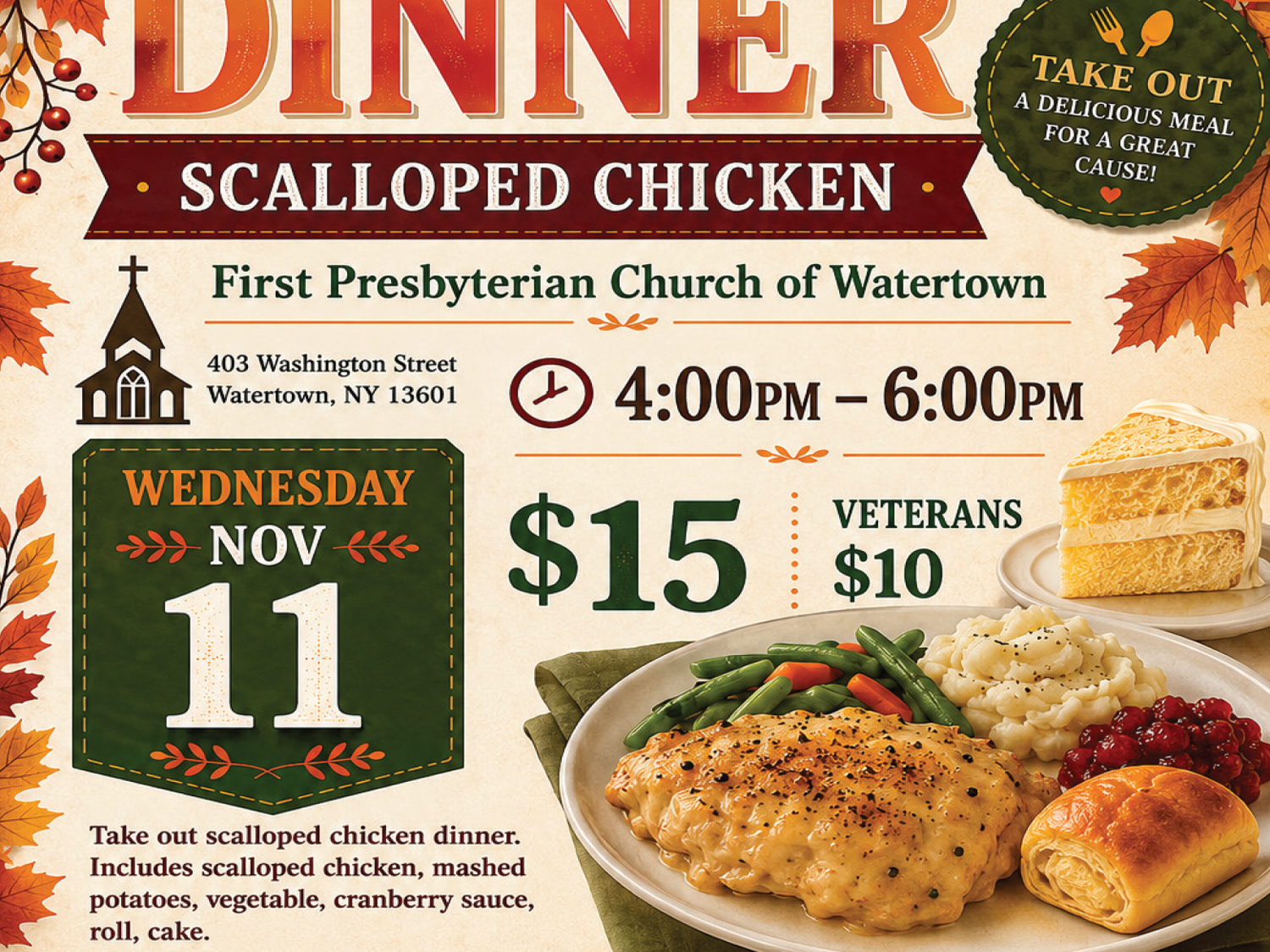 take out dinner