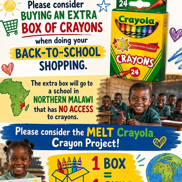 2026 Crayola Crayon donations
